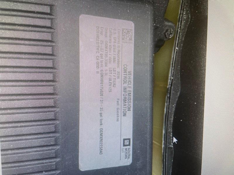 Chevrolet Silverado 1500  2016