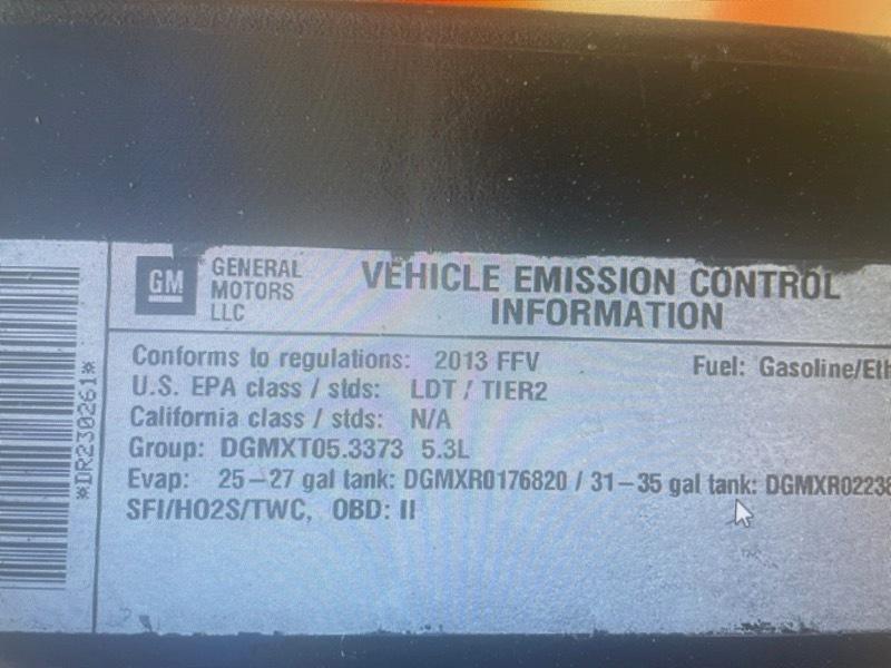 Chevrolet Tahoe Police 2013