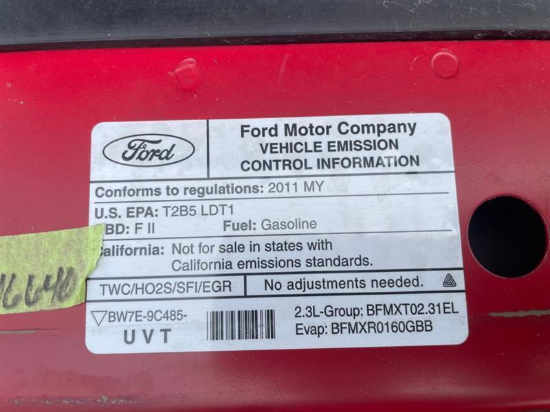 Ford Ranger Sport SuperCab 2WD 2011