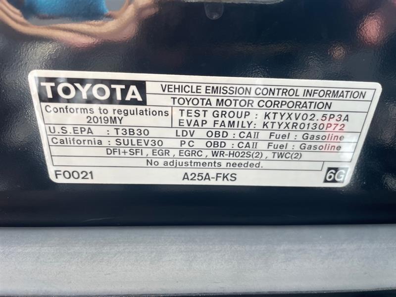 Toyota Camry L 2019