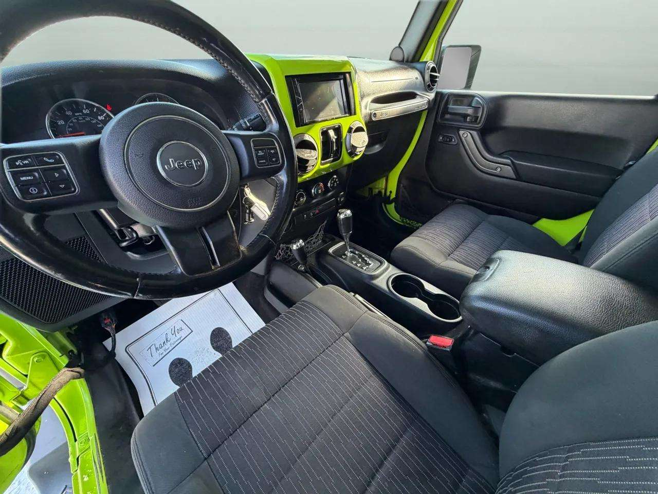 Jeep Wrangler Unlimited 4WD 4dr Sport 2012