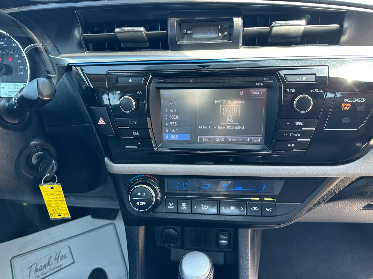 Toyota Corolla 4dr Sdn CVT LE Premium (Natl) 2014