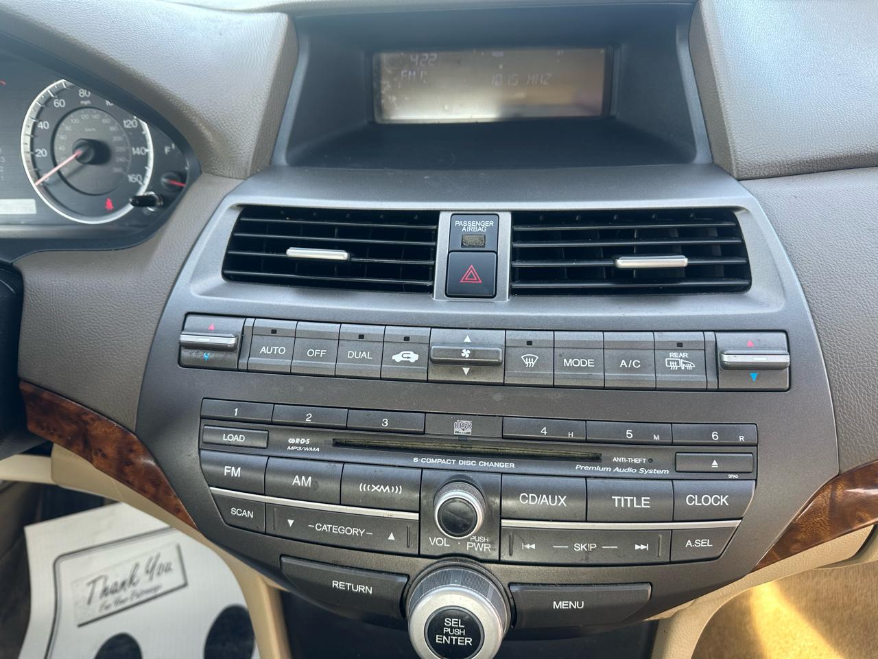 Honda Accord Sdn 4dr I4 Auto EX-L 2008