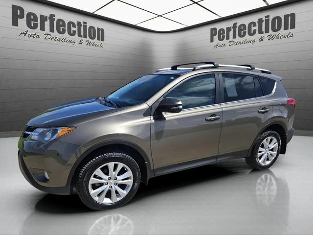 Brown 2015 Toyota RAV4 Limited AWD SUV / Crossover All-Wheel Drive Automatic