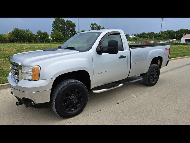 Gray 2014 GMC Sierra 3500HD Pickup Truck Four-Wheel Drive Automatic
