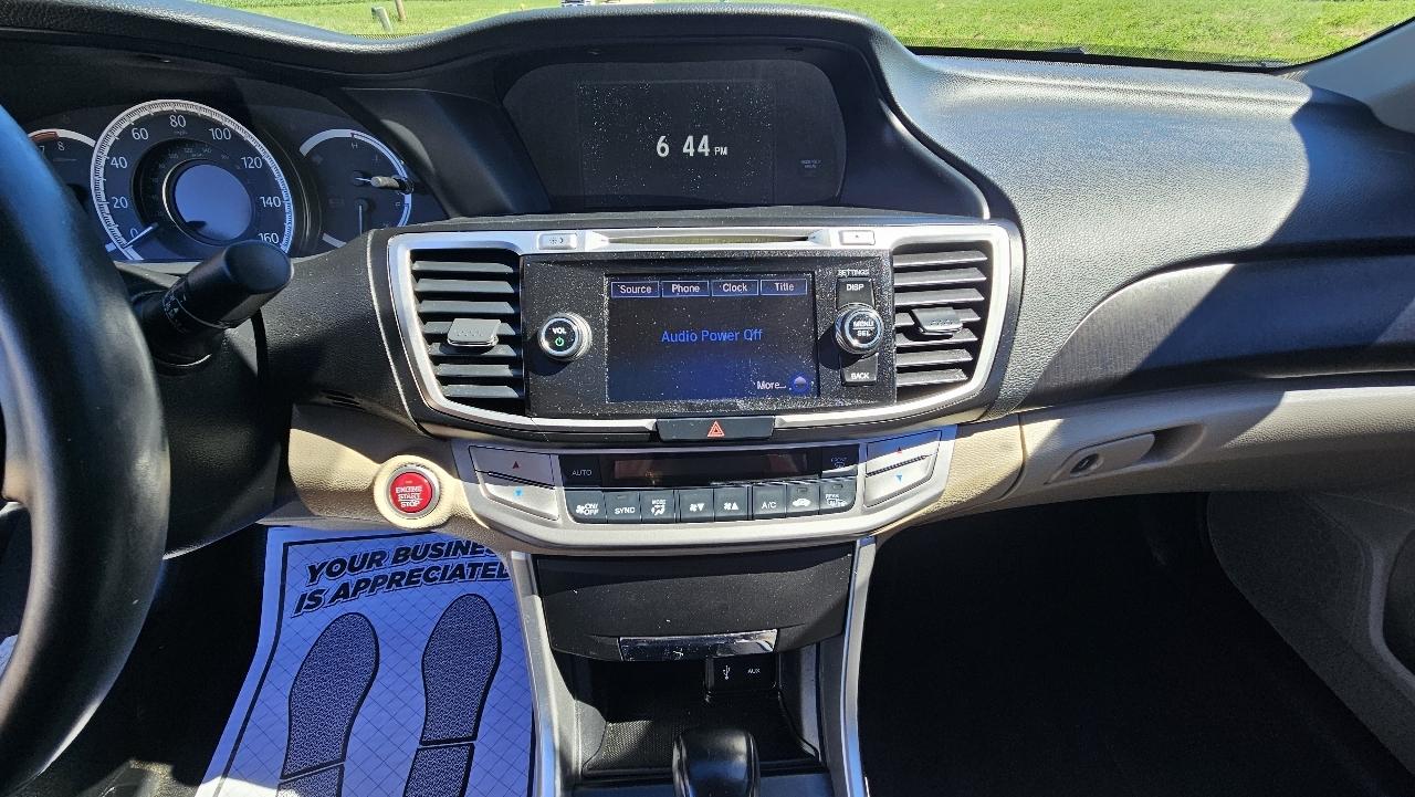 Honda Accord Sedan 4dr I4 CVT EX-L 2015