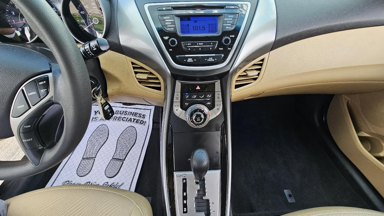 Hyundai Elantra 4dr Sdn Auto GLS (Alabama Plant) 2013