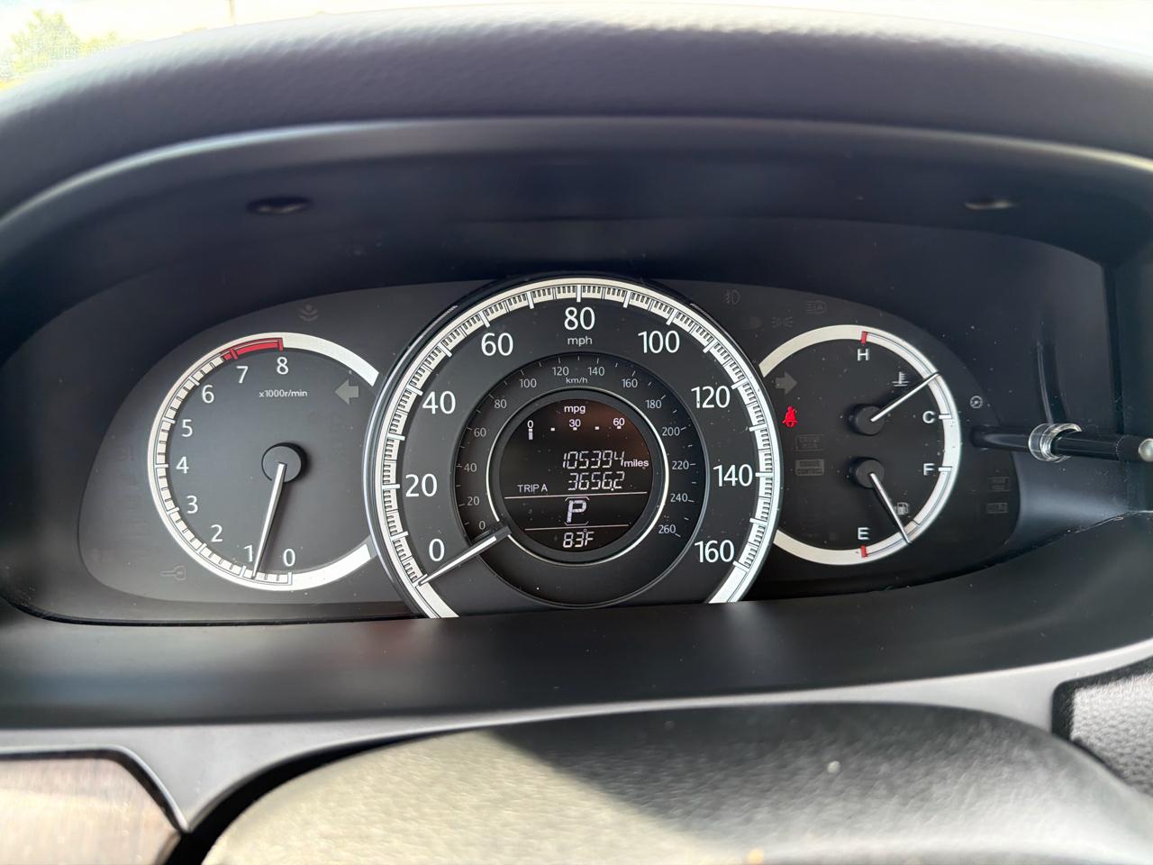 Honda Accord Sedan 4dr V6 Auto EX-L 2014