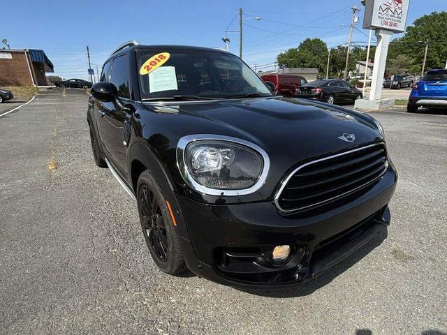 Black 2018 MINI Countryman SUV / Crossover Front-Wheel Drive Automatic
