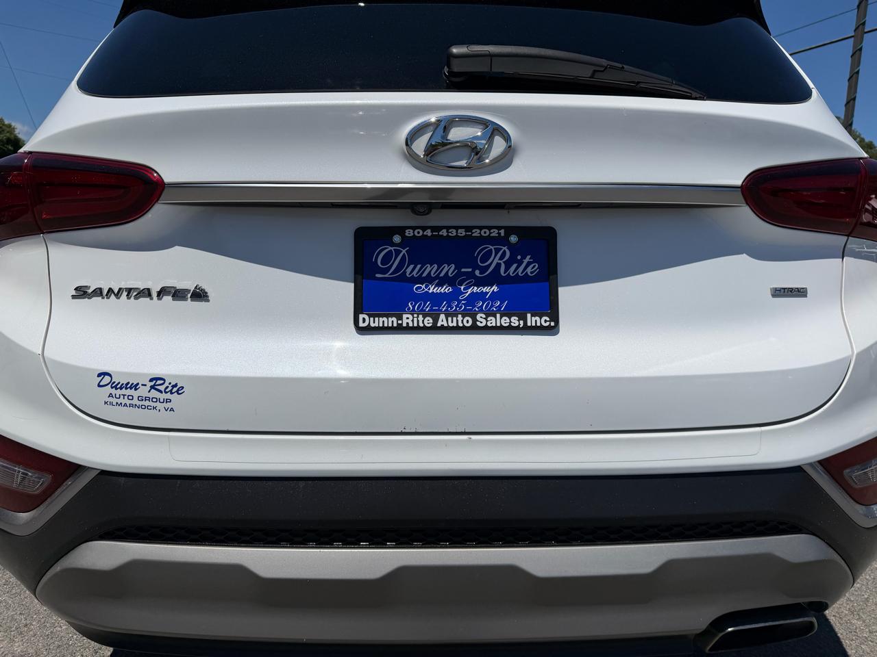 Hyundai Santa Fe SEL 2.4L Auto AWD 2020