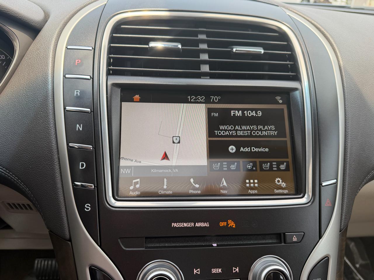 Lincoln MKX Reserve AWD 2018