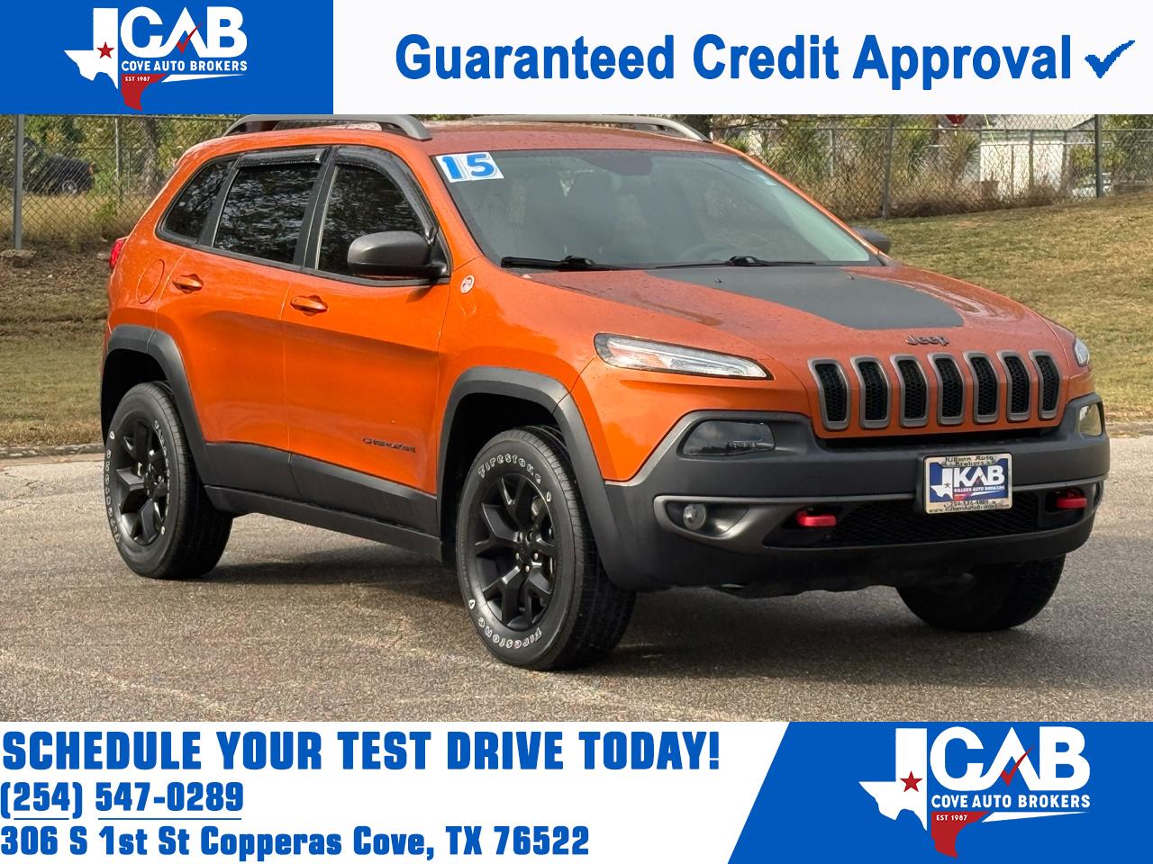 2015 Jeep Cherokee TRAILHAWK
