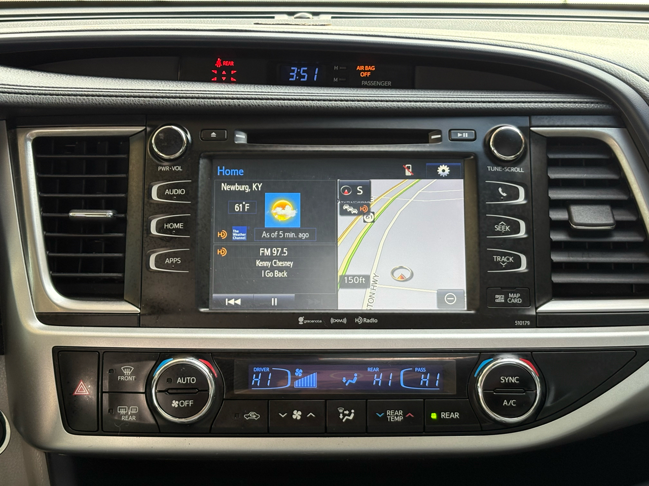 Toyota Highlander XLE AWD V6 2017