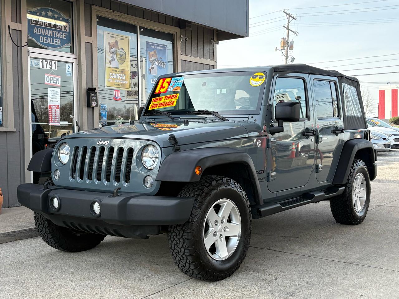 Jeep Wrangler Unlimited Sport 4WD 2015