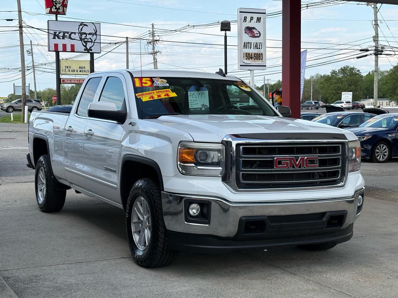 GMC Sierra 1500 SLE Double Cab 4WD 2015