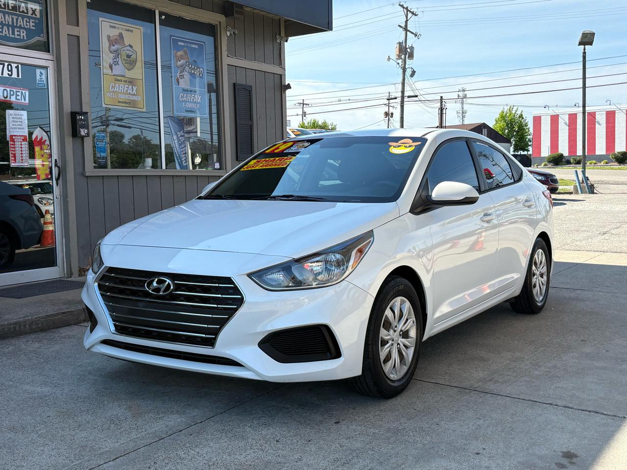 Hyundai Accent SE 4-Door 6A 2019