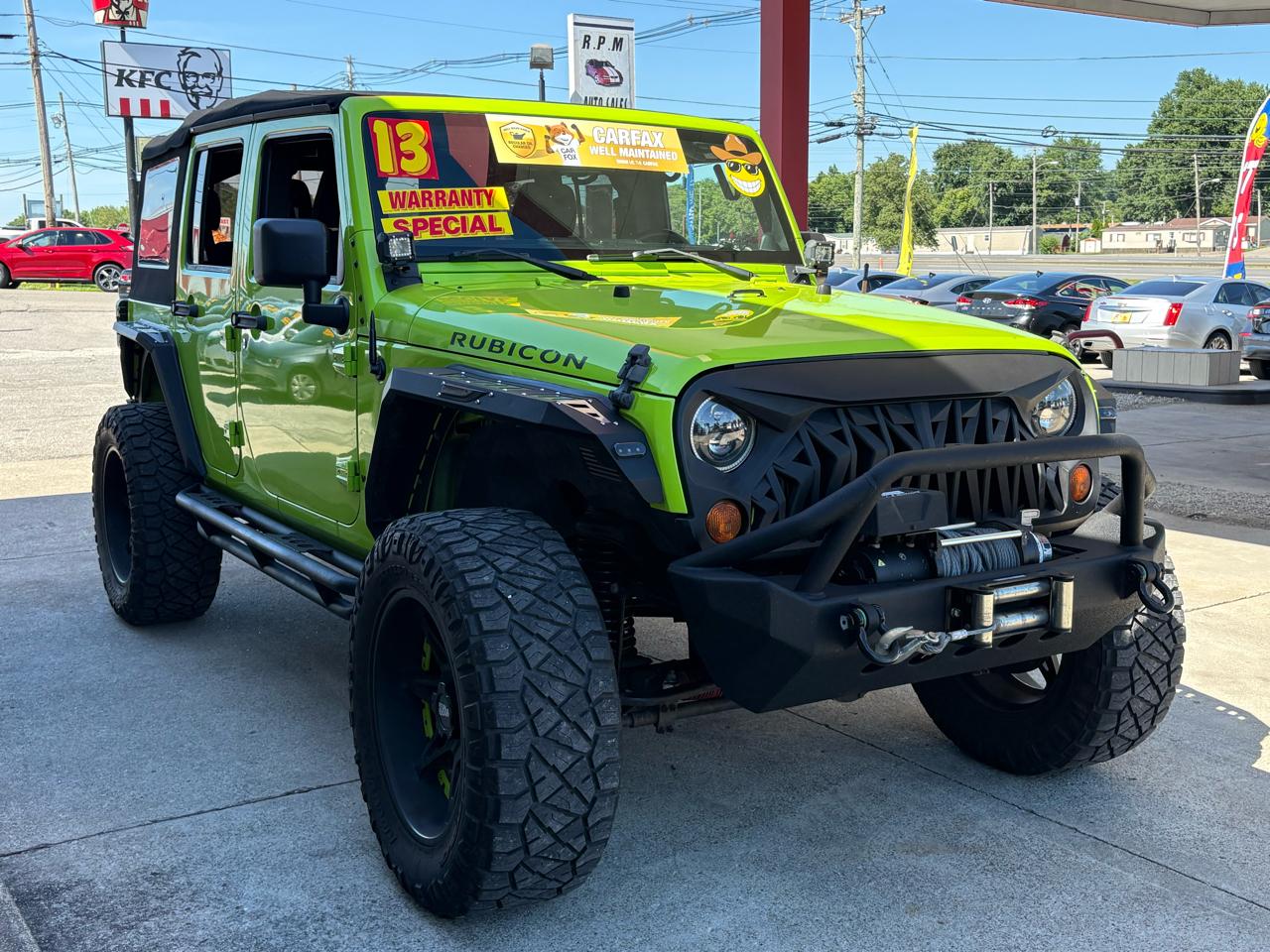 Jeep Wrangler Unlimited Rubicon 4WD 2013