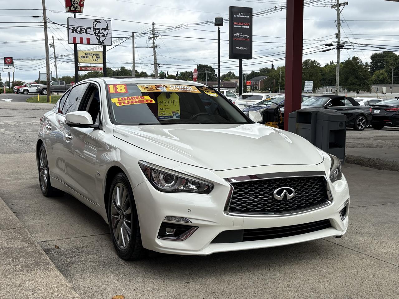Infiniti Q50 3.0t LUXE 2018