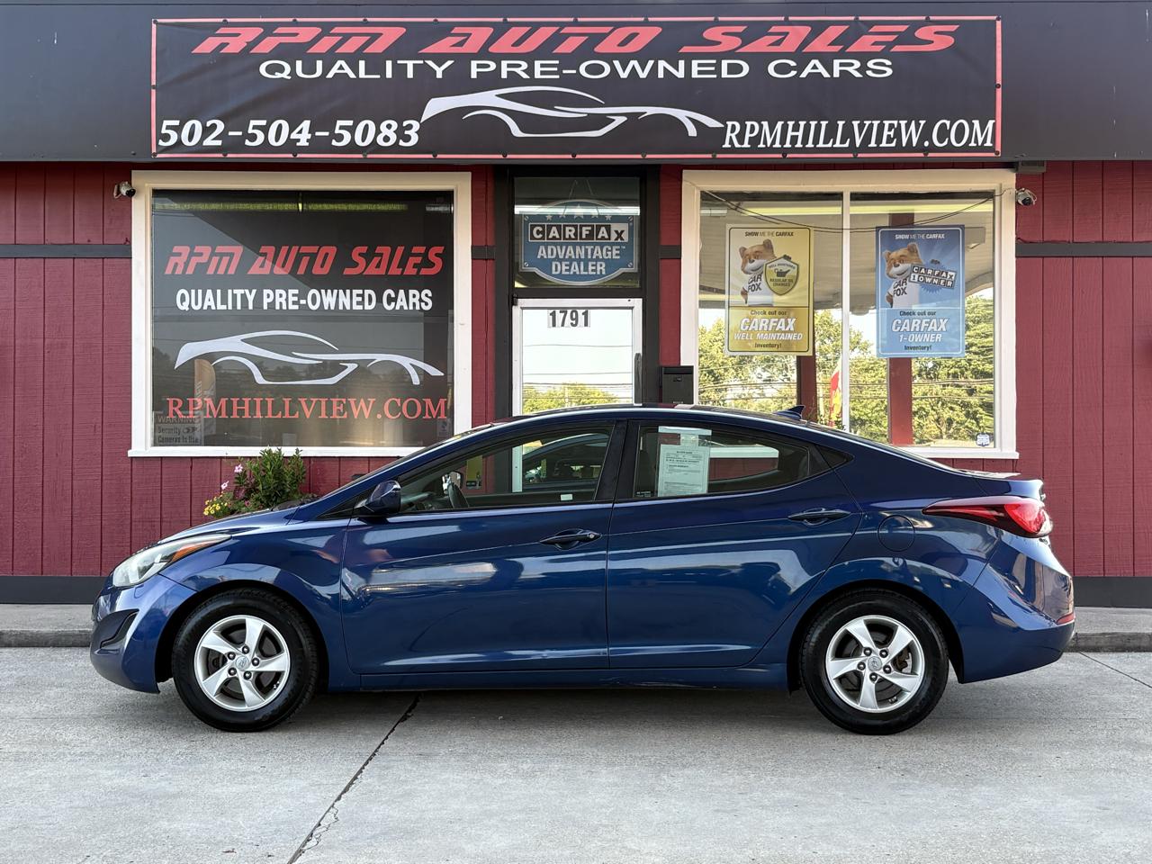 2015 Hyundai Elantra SE 6AT