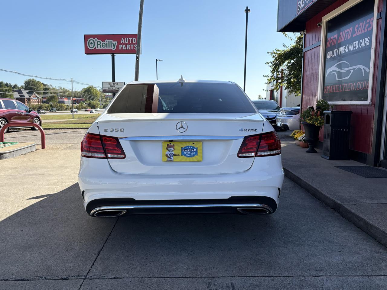 Mercedes-Benz E-Class E350 4MATIC Sedan 2014