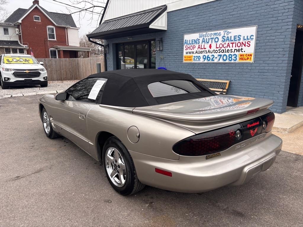 Pontiac Firebird Convertible 2001