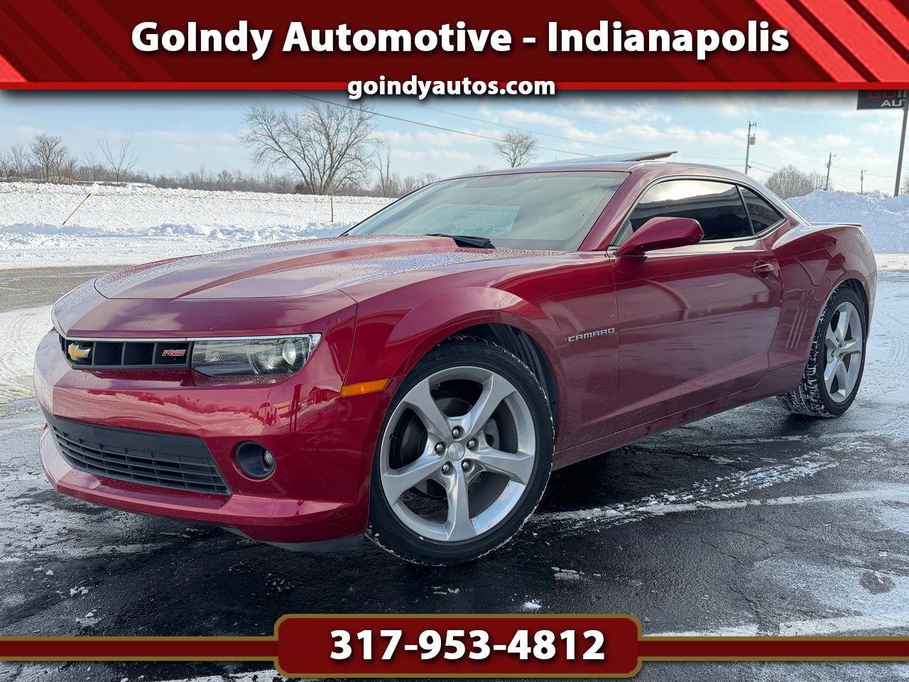 2015 Chevrolet Camaro 2dr Cpe LT w/2LT