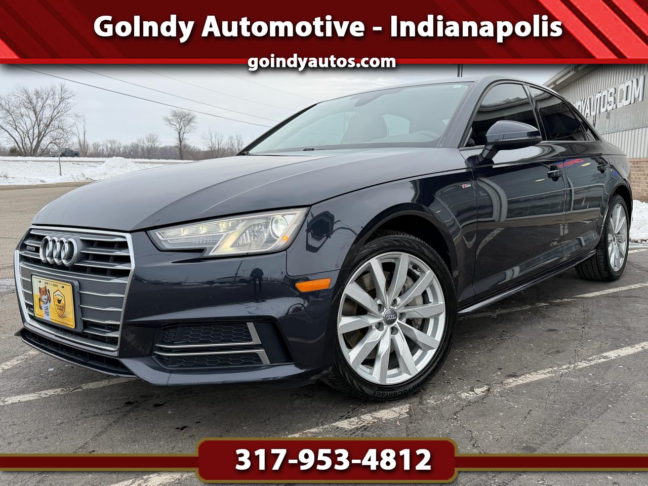 2018 Audi A4 2.0 TFSI Tech Premium S Tronic quattro AWD