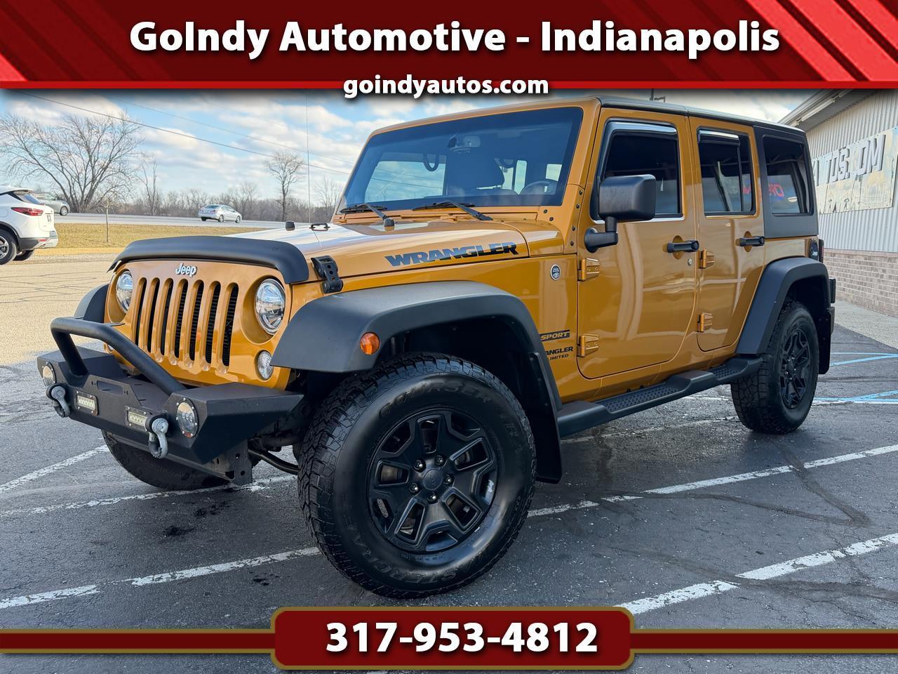 Jeep Wrangler Unlimited 4WD 4dr Sport 2014