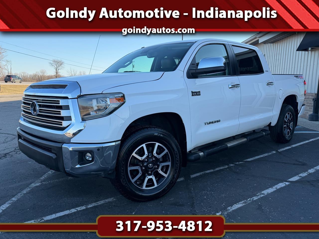 Toyota Tundra 4WD Limited CrewMax 5.5' Bed 5.7L FFV (Natl) 2018