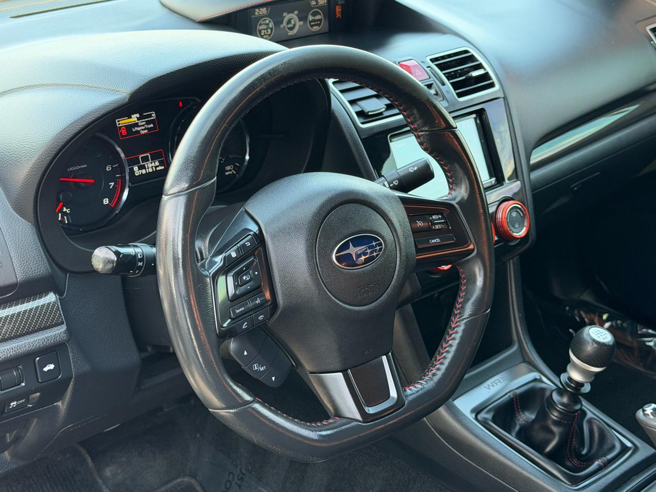 Subaru WRX Manual 2018