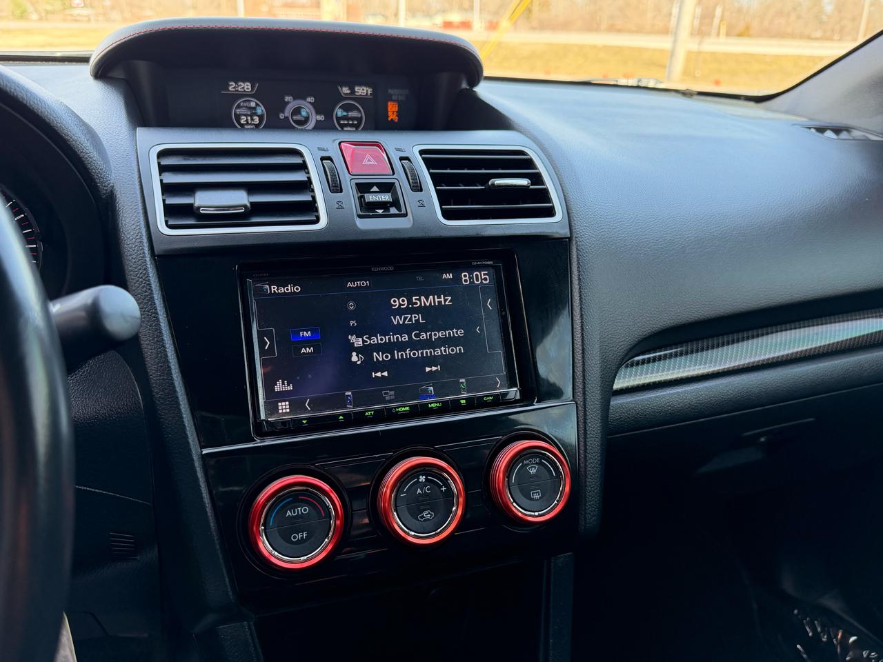 Subaru WRX Manual 2018