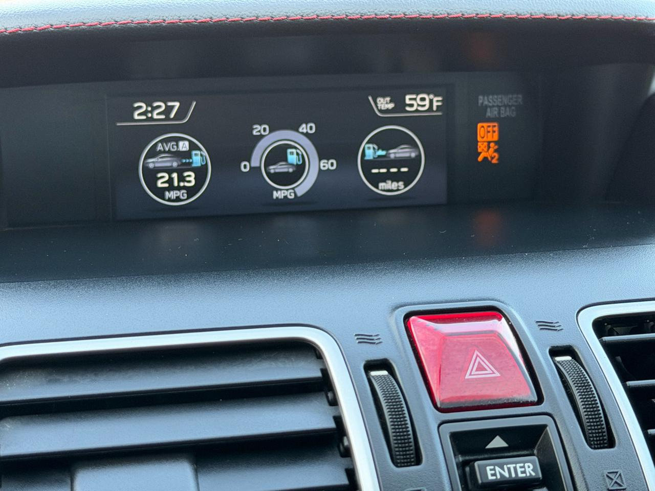 Subaru WRX Manual 2018