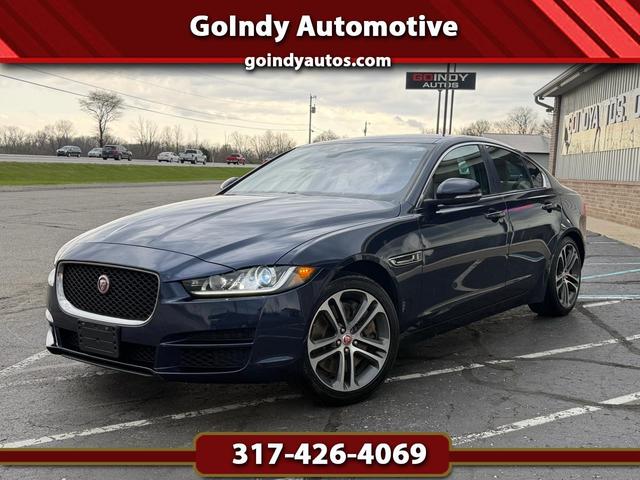 Blue 2017 Jaguar XE 35t Premium AWD Sedan All-Wheel Drive Automatic