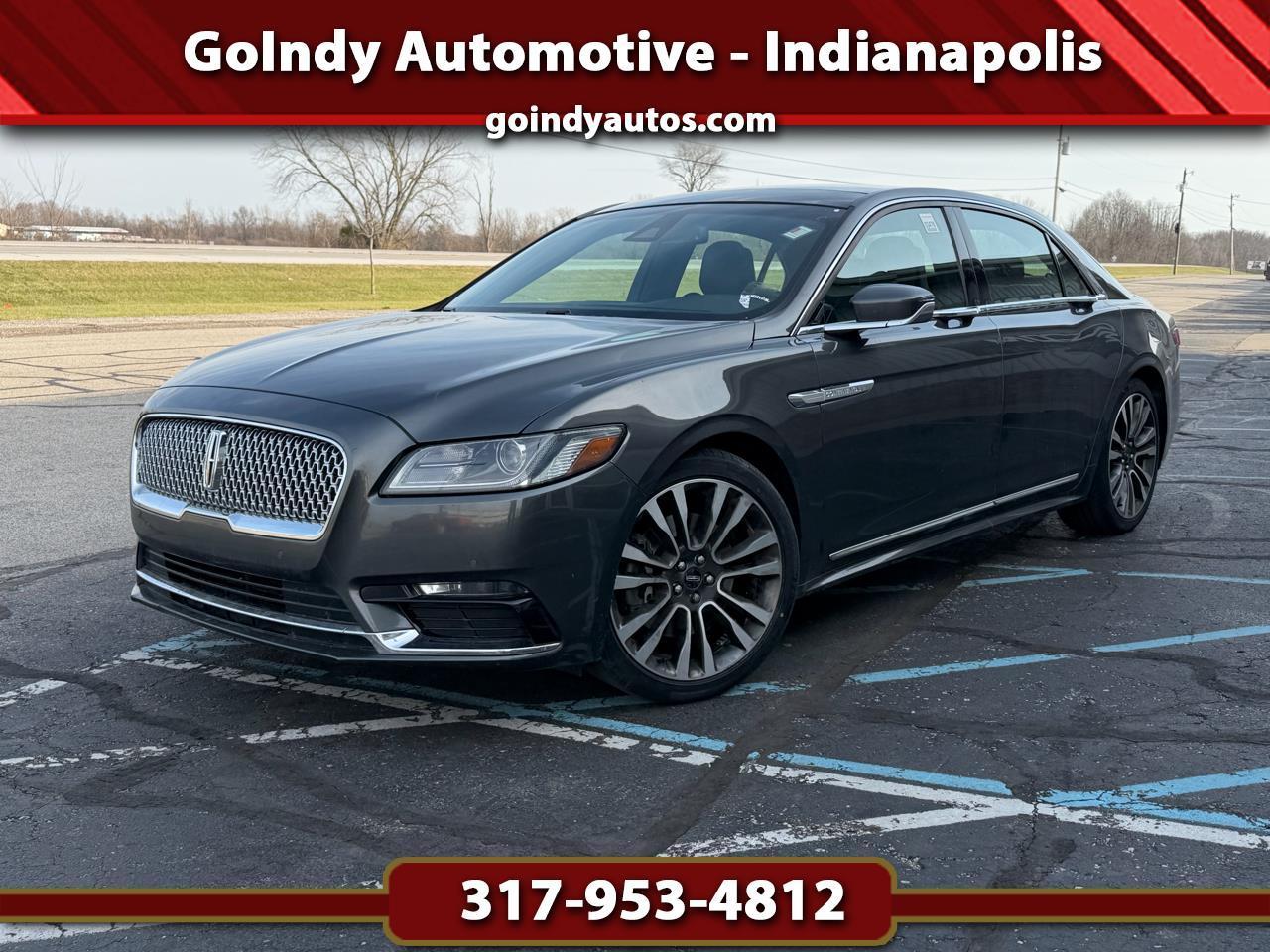 2019 Lincoln Continental Select AWD