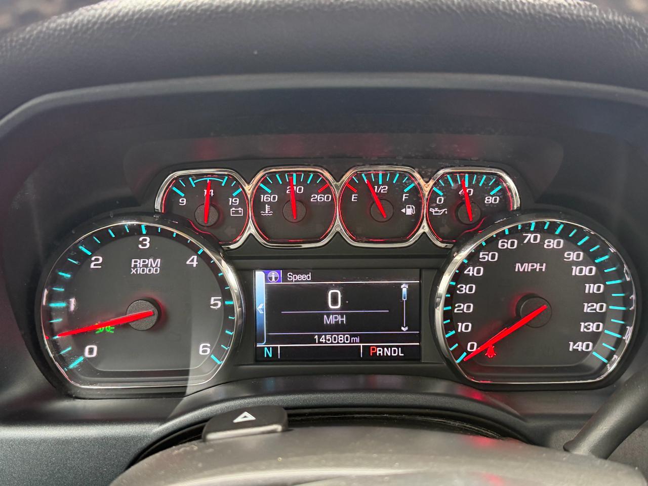 Chevrolet Silverado 1500 4WD Double Cab 143.5" LT w/1LT 2018