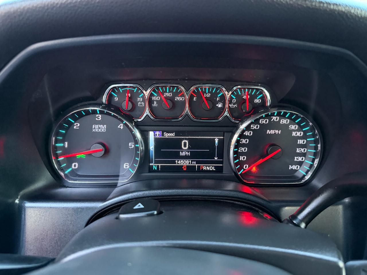 Chevrolet Silverado 1500 4WD Double Cab 143.5" LT w/1LT 2018