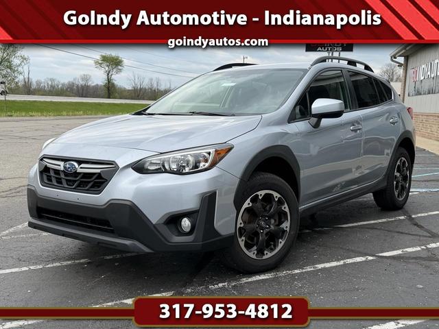 Silver 2021 Subaru Crosstrek Premium AWD SUV / Crossover All-Wheel Drive Automatic