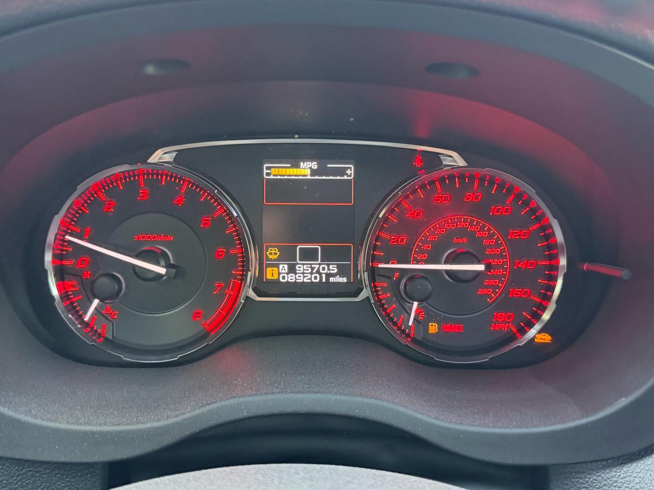 Subaru WRX Premium Manual 2017
