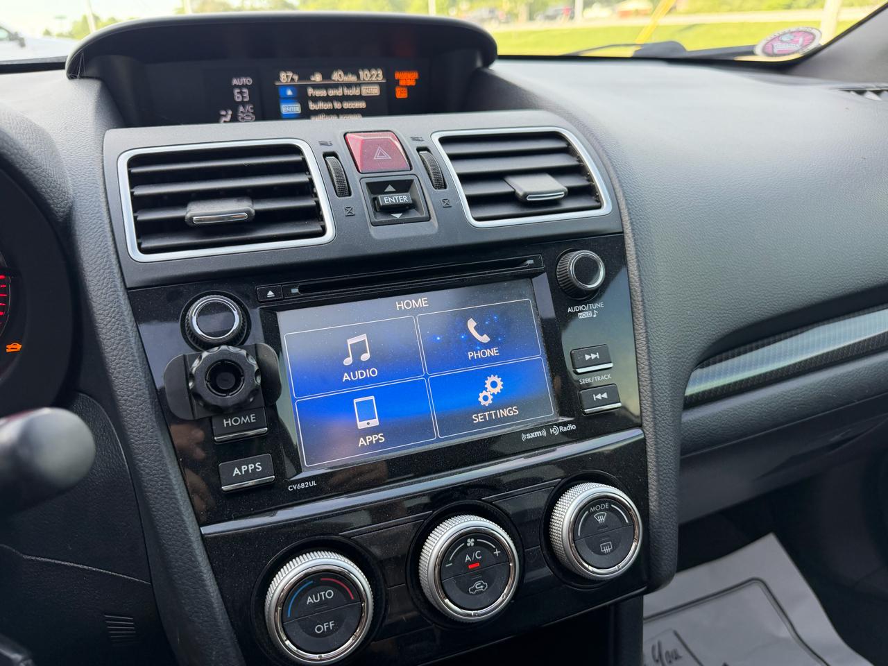 Subaru WRX Premium Manual 2017