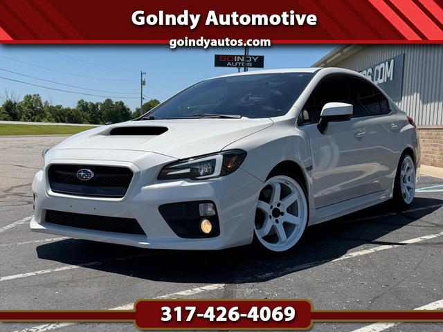 White 2017 Subaru WRX Premium Sedan All-Wheel Drive Manual