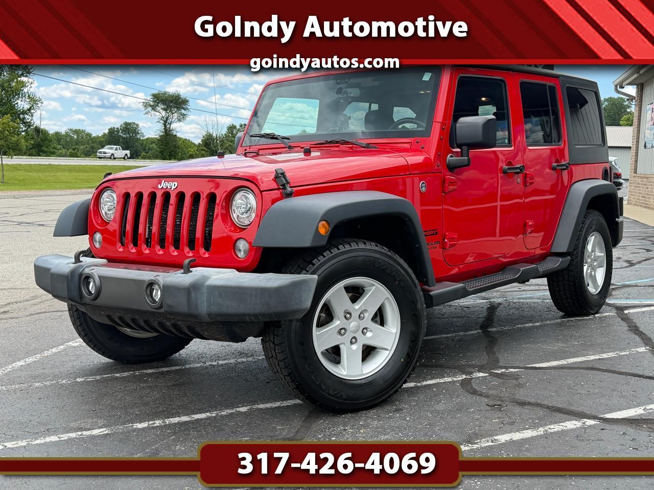 2017 Jeep Wrangler Unlimited Sport 4x4