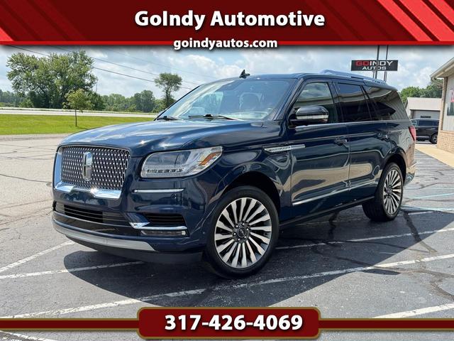 Blue 2020 Lincoln Navigator SUV / Crossover Four-Wheel Drive Automatic