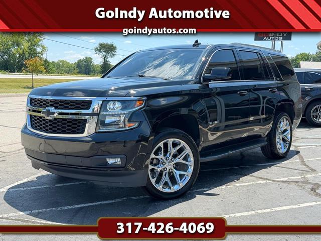 Black 2018 Chevrolet Tahoe SUV / Crossover Four-Wheel Drive Automatic