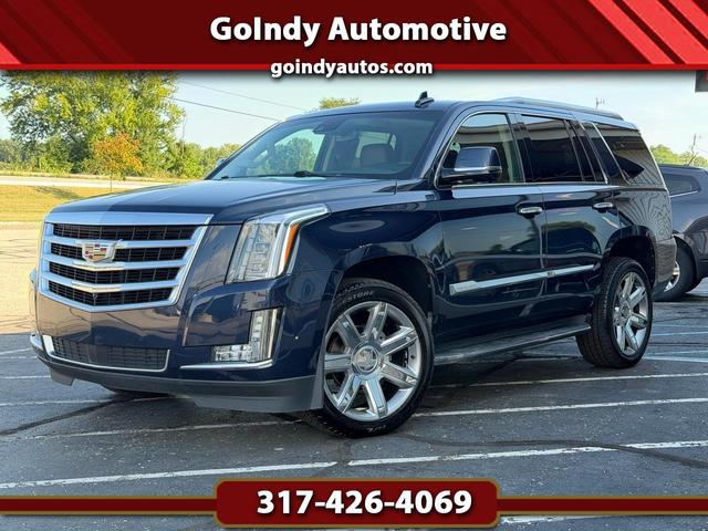 Blue 2018 Cadillac Escalade SUV / Crossover Four-Wheel Drive Automatic