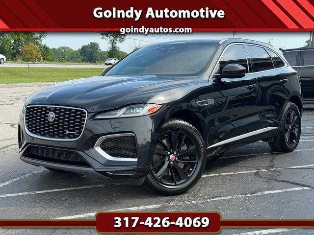 Black 2021 Jaguar F-PACE SUV / Crossover All-Wheel Drive Automatic