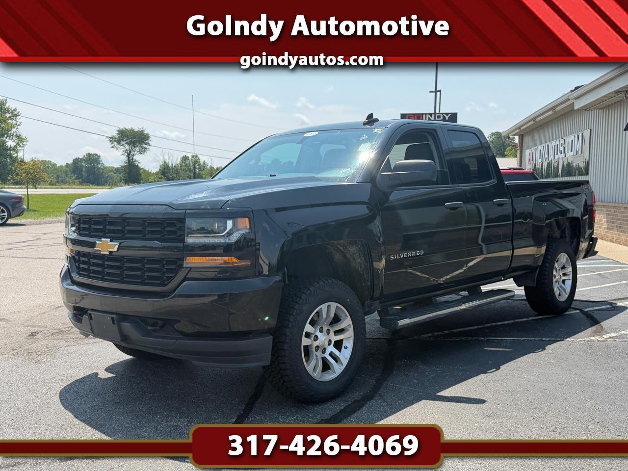 2018 Chevrolet Silverado 1500 4WD Double Cab 143.5" Custom