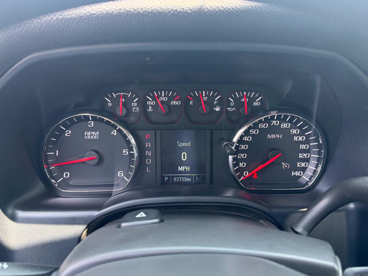 Chevrolet Silverado 1500 4WD Double Cab 143.5" Custom 2018