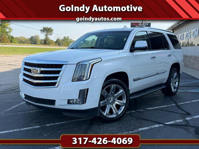 White 2019 Cadillac Escalade SUV / Crossover Four-Wheel Drive Automatic