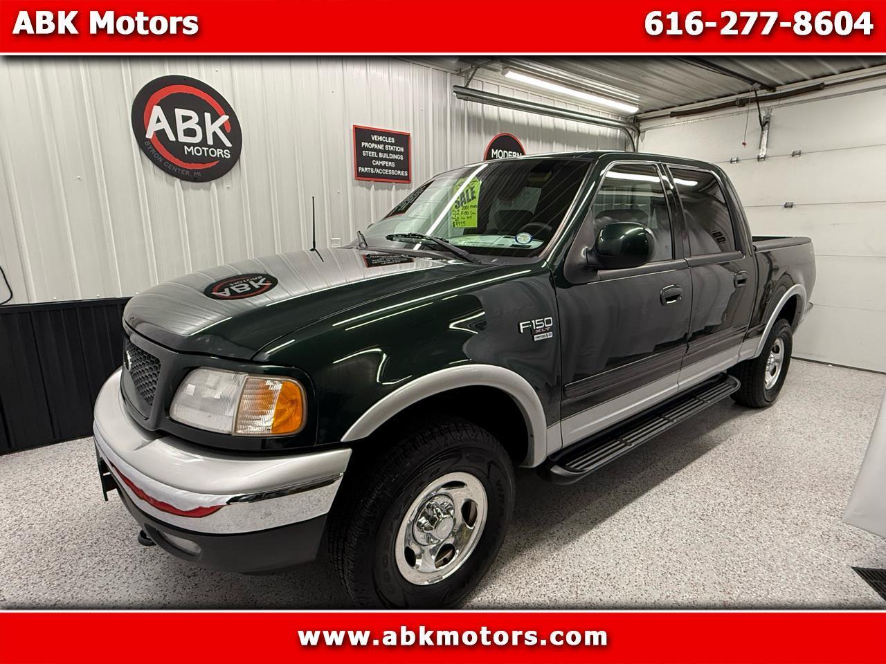 Ford F-150 XLT SuperCrew 4WD 2001
