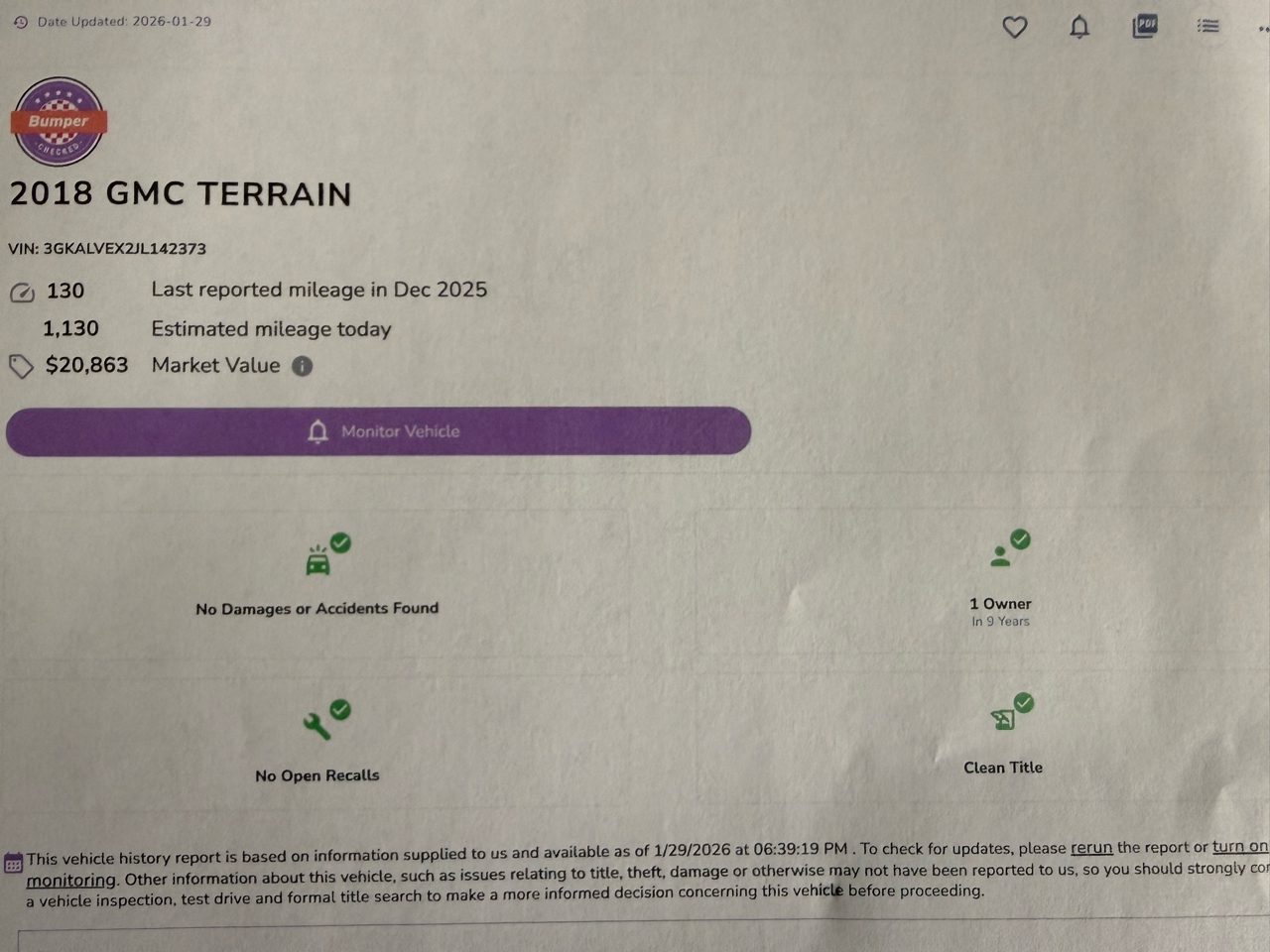 GMC Terrain SLT AWD 2018